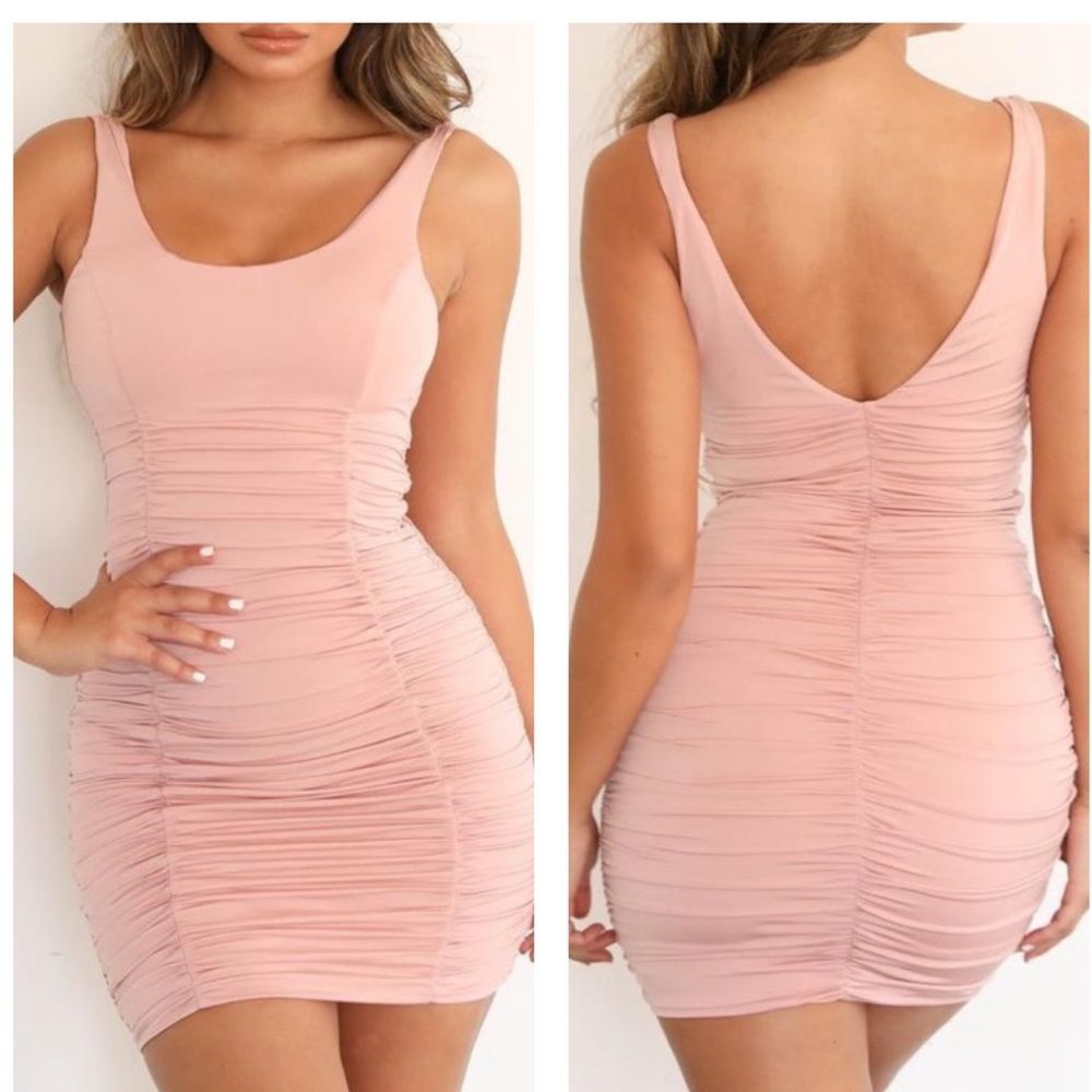 Tiger Mist Santa Clara Bodycon Mini Dress